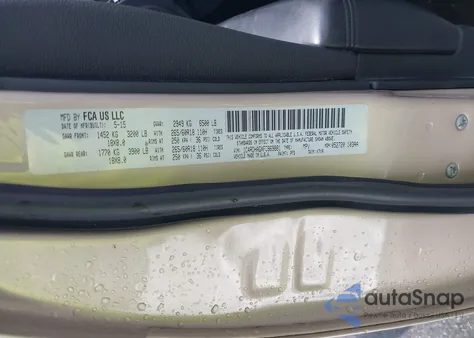 2015 Dodge Durango Sxt from USA, damaged, VIN 1C4RDHAGXFC869881